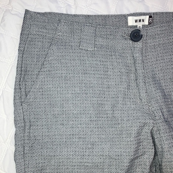 CKS Women’s W32L32.25” tweed like Gray cotton blend Trousers - Picture 16 of 16